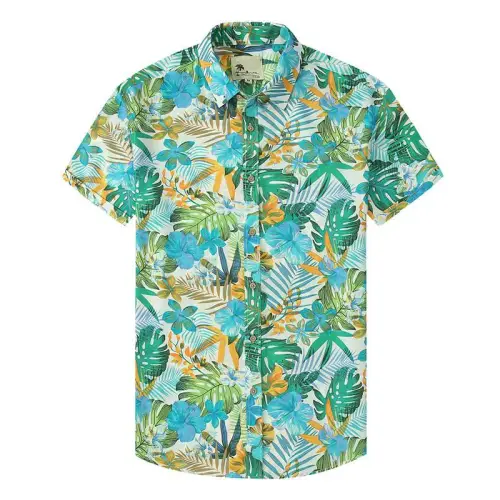 Casual Printed Flower Shirt