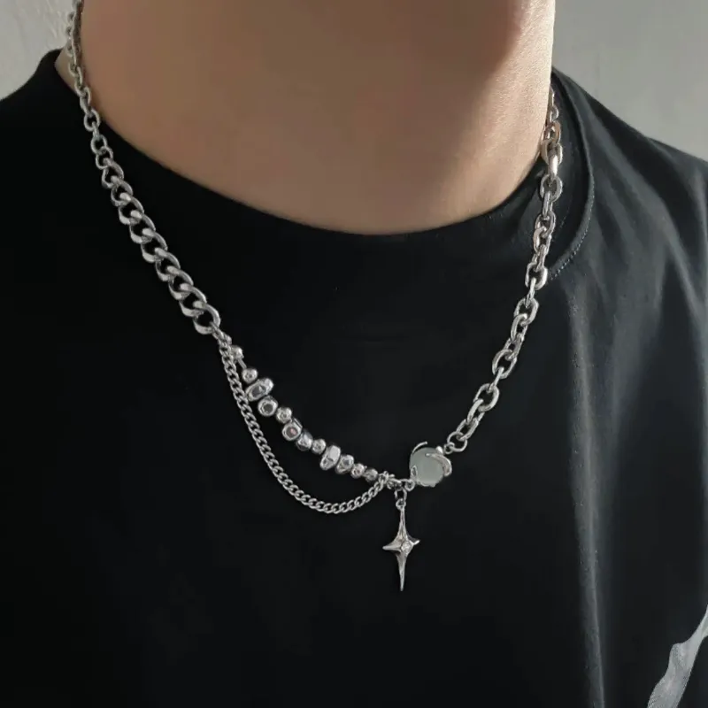 Trendy Star Pendant Necklace-2