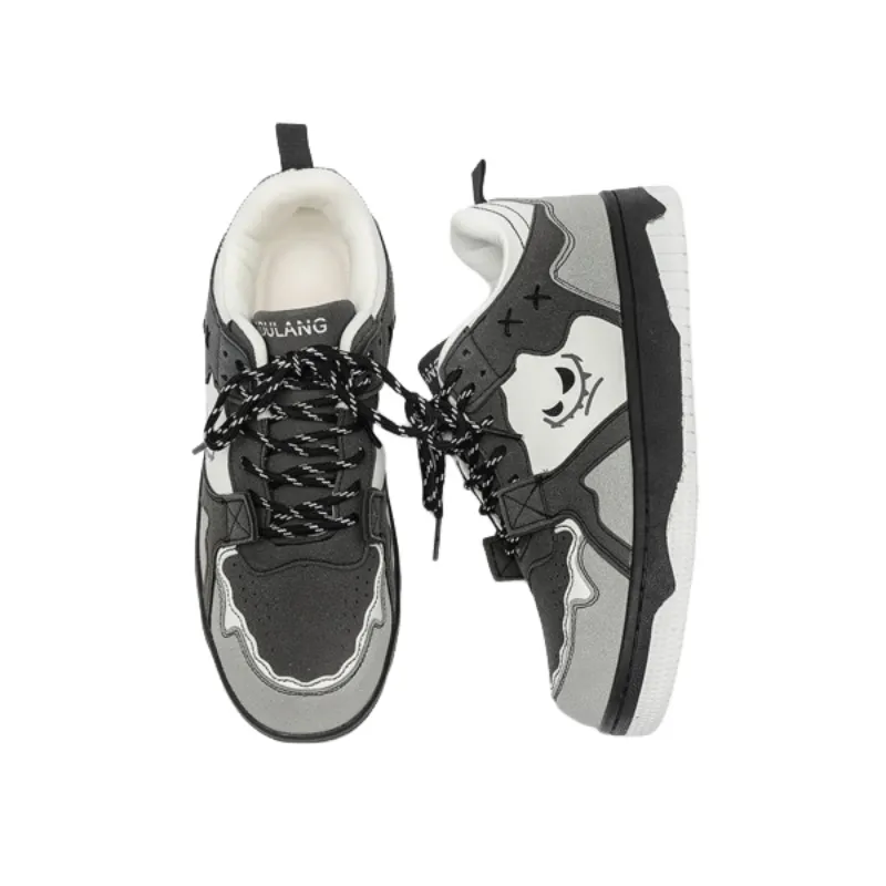 Trendy All match Original Niche Design Sense Casual Platform Board Shoes-1