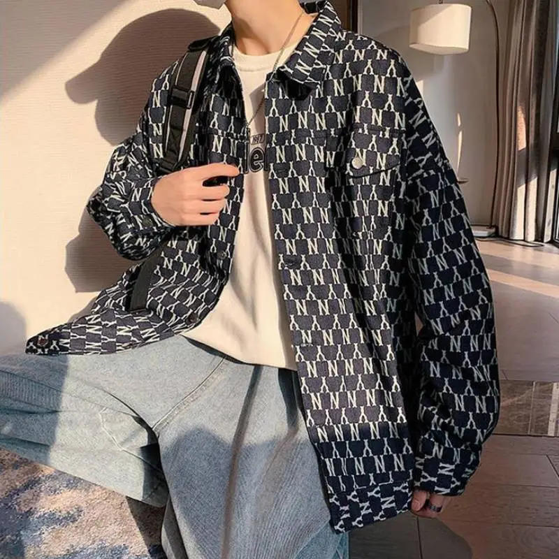Full Print Denim Jacket-5