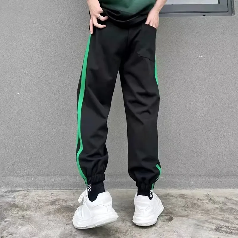 Loose Casual Knit Sweatpants-3