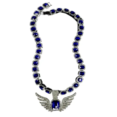 Hip-Hop Light Luxury Angel Pendant