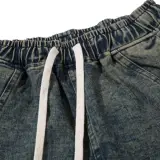 AMI PARIS Tie&dye Denim Shorts