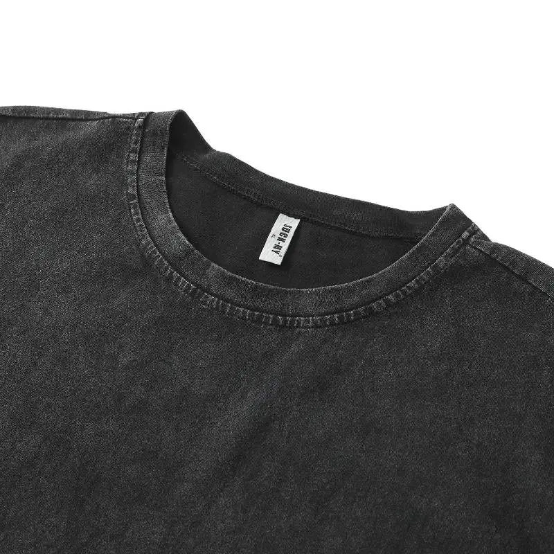 High Street Retro Wash Sleeveless T shirt-2