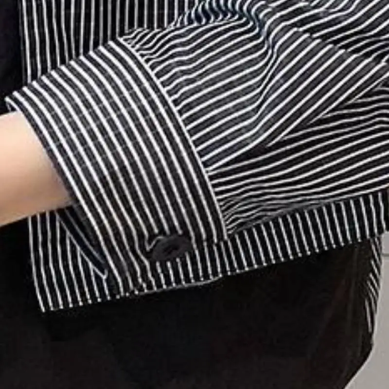 Striped Patchwork Jacket-4