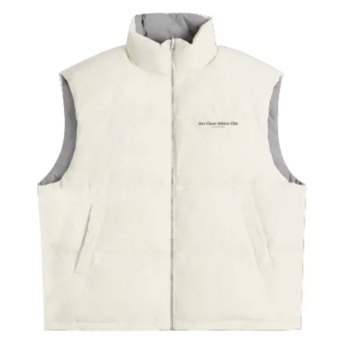 ATRY Letter Slogan Double-sided Down Jacket Vest Simple High Street Cold-proof Jacket