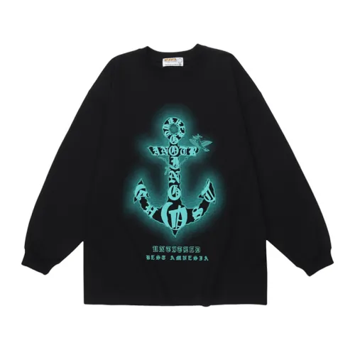 Anchor Printed Long-sleeved T-shirt