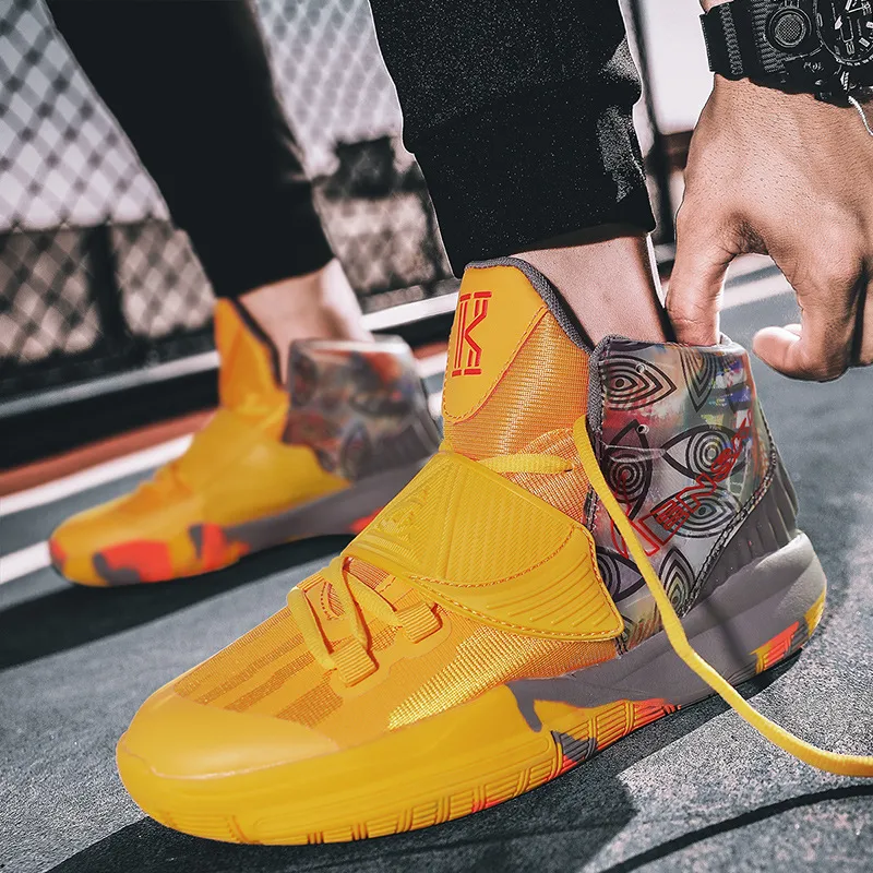 Trendy Mid High Top Basketball Shoes-1