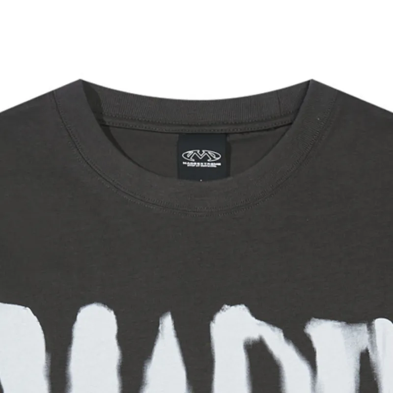 Fine Cotton Letter Printing T Shirt-5