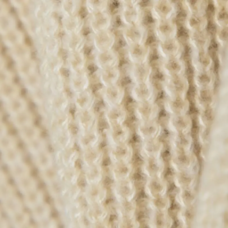 Retro High end Hooded Knitted Sweater-5