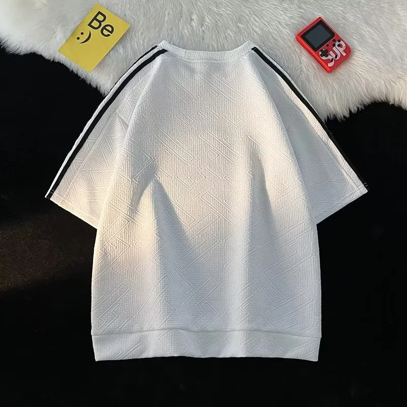 Loose Shirt And Trendy Short Set-8
