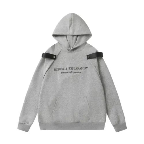 Shoulder Adjustable Decoration Hooded Sweat