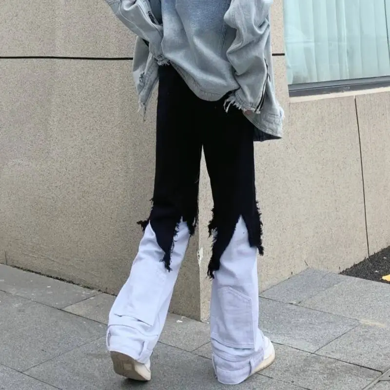 Loose Flared Jeans-1
