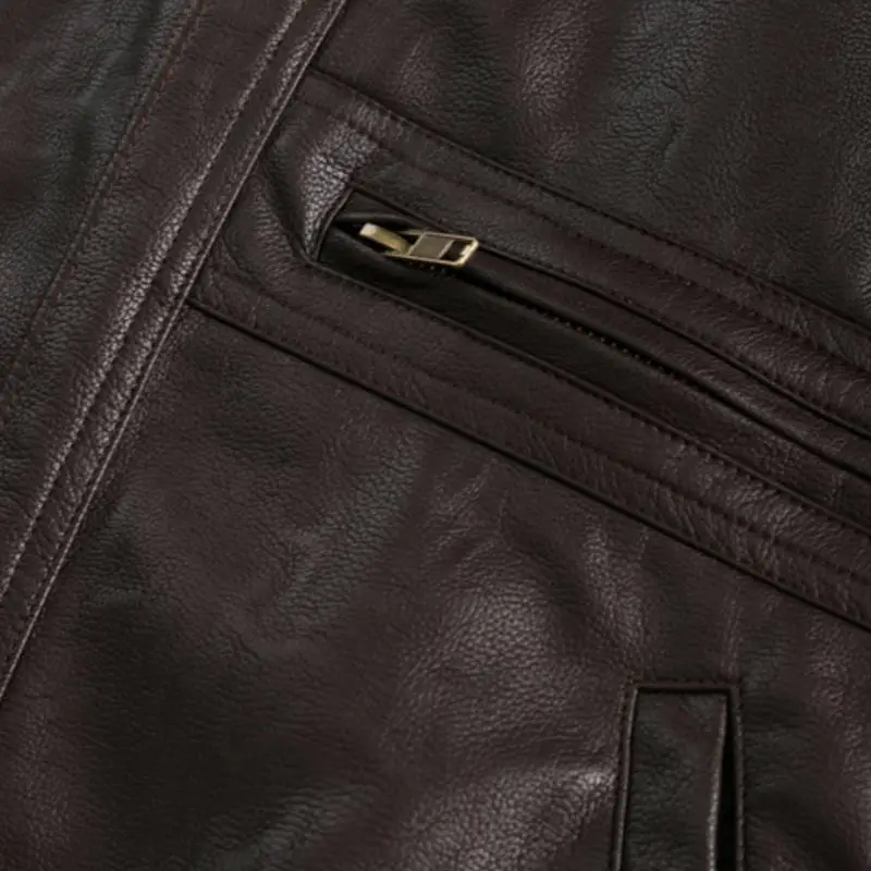 Retro Loose Casual Motorcycle Jacket-4