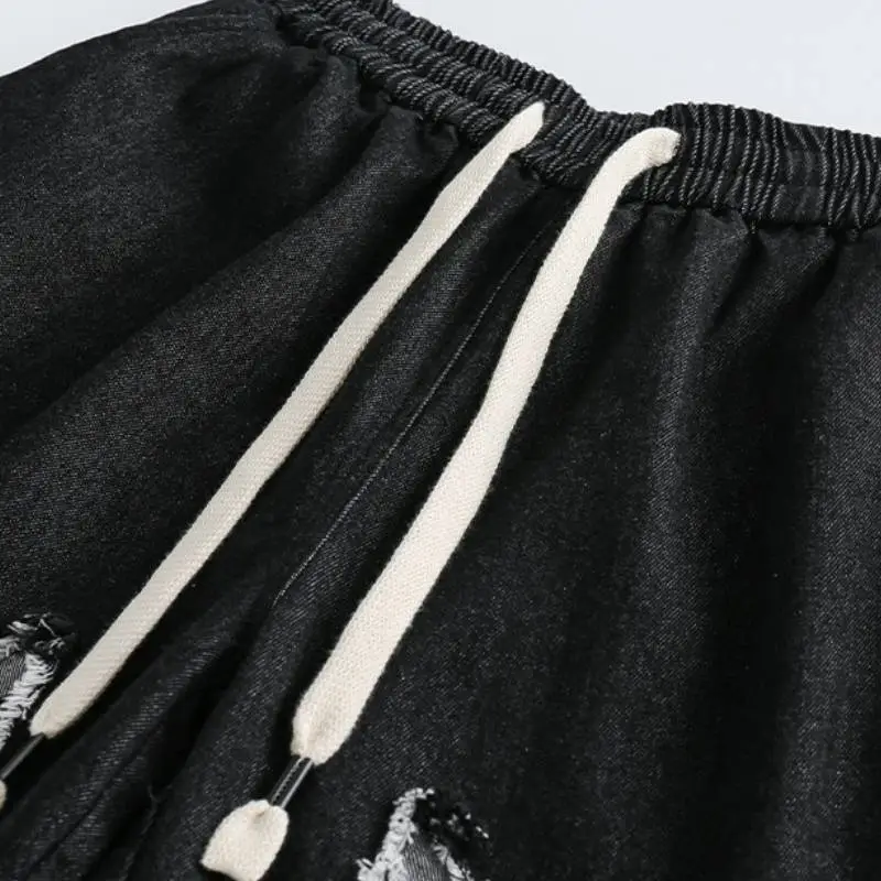 Rapped Edge Dressed Jeans-4