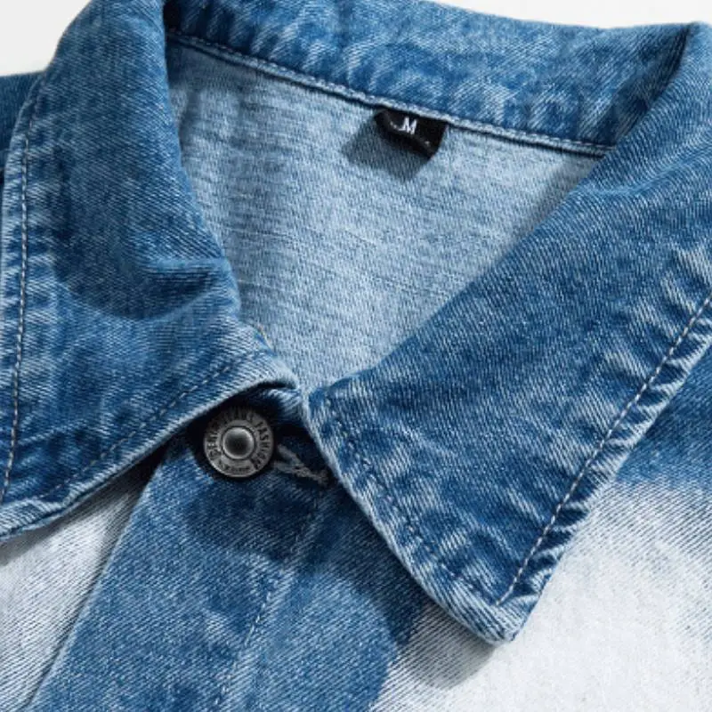 Denim Washed Trendy Vest-4