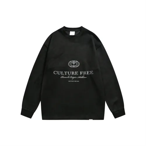 Suede Printed Crewneck Sweatshirt