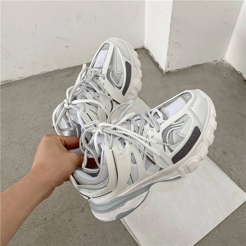 Retro Hundred With Harajuku Sneakers-1