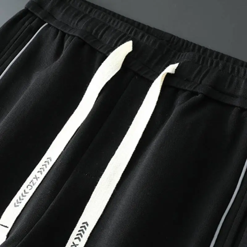 Loose Knitted Sports Pants-4