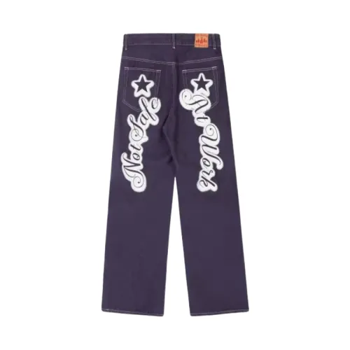 Americana Star Letter Print Jeans