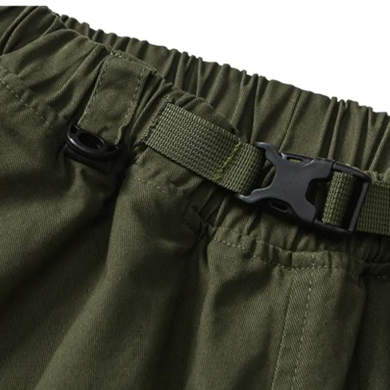 Solid Color Casual Pants-5