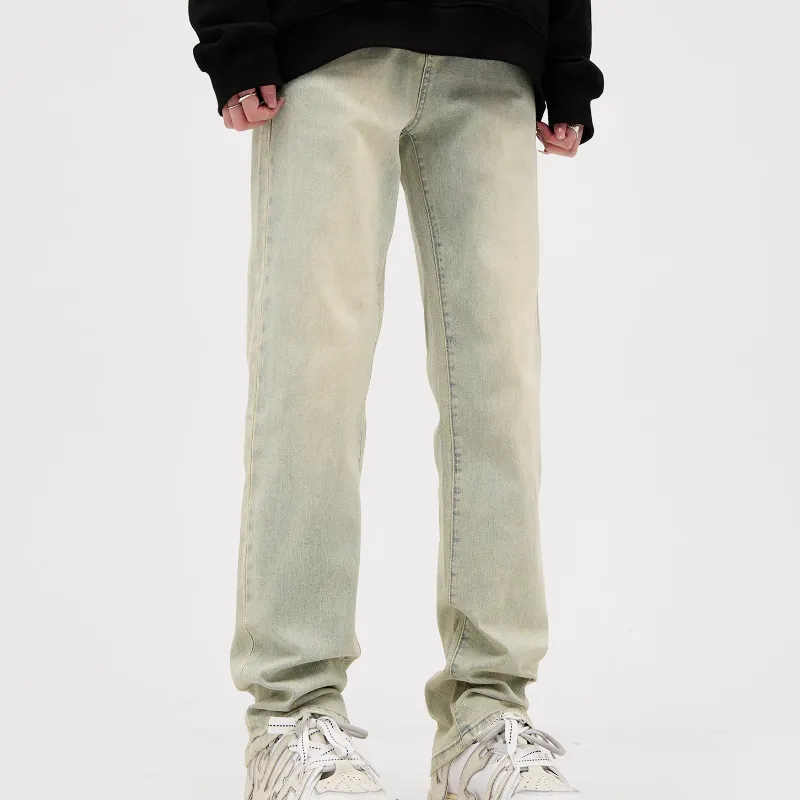 Retro Print Jeans-2