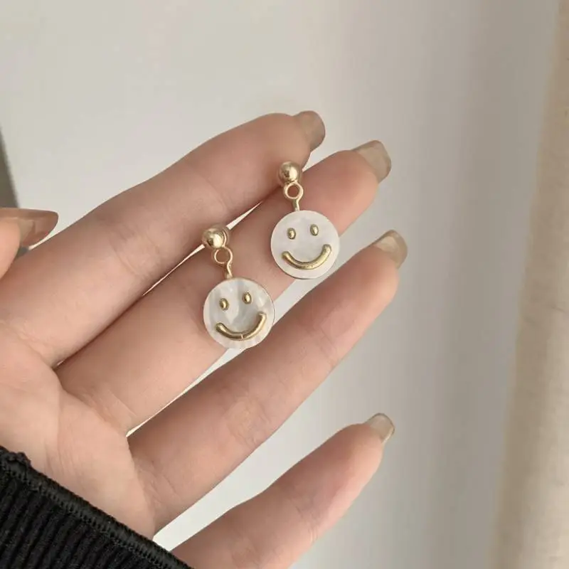 New Smiley Face Earrings-4