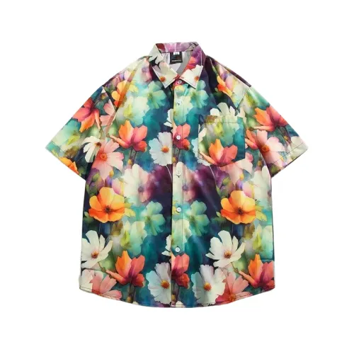 Retro Hawaiian Beach Vacation Shirt