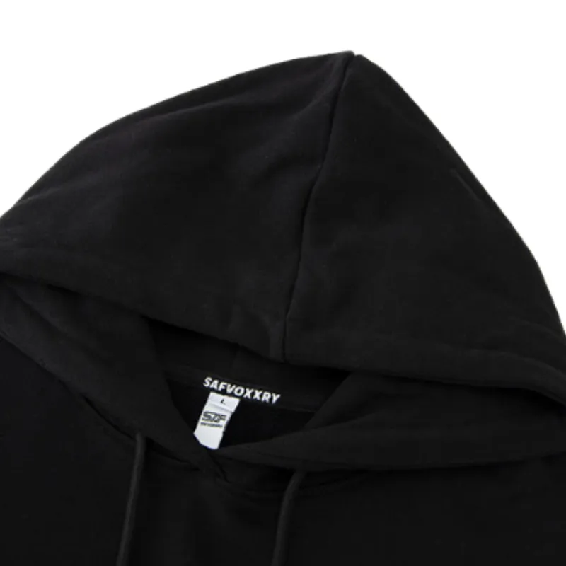 Fashion Brand Design Sense Letter Printing Hooded Sweatshirt-9