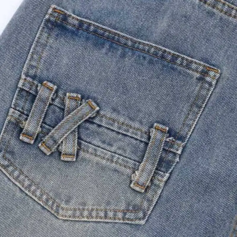 Loose Distressed Mud Jeans-5
