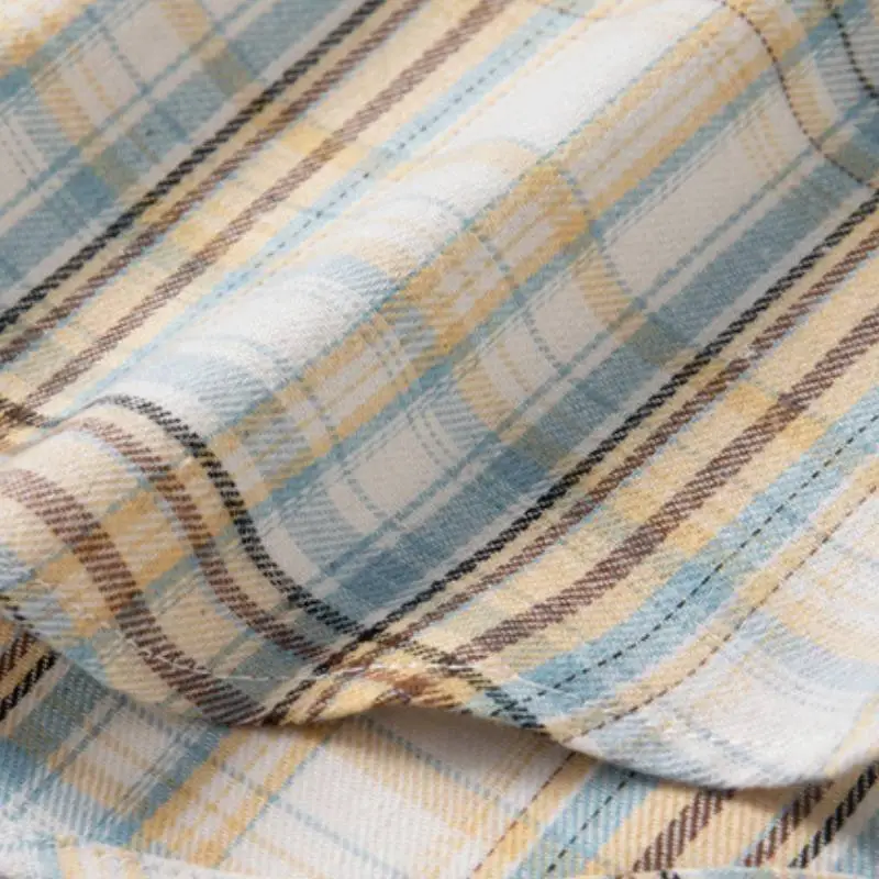 Casual Softness Blended Synthetic Fabrics Shirt-2