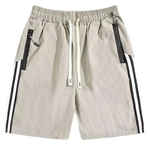 Retro Casual Sports Striped Shorts