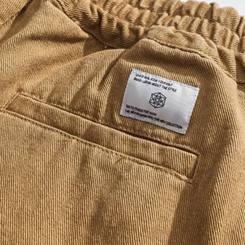 Loose Solid Color Versatile Trousers-6
