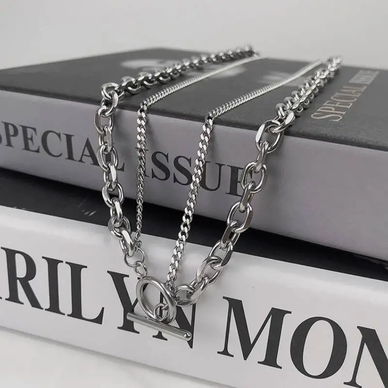 Double Layer Clavicle Necklace-2