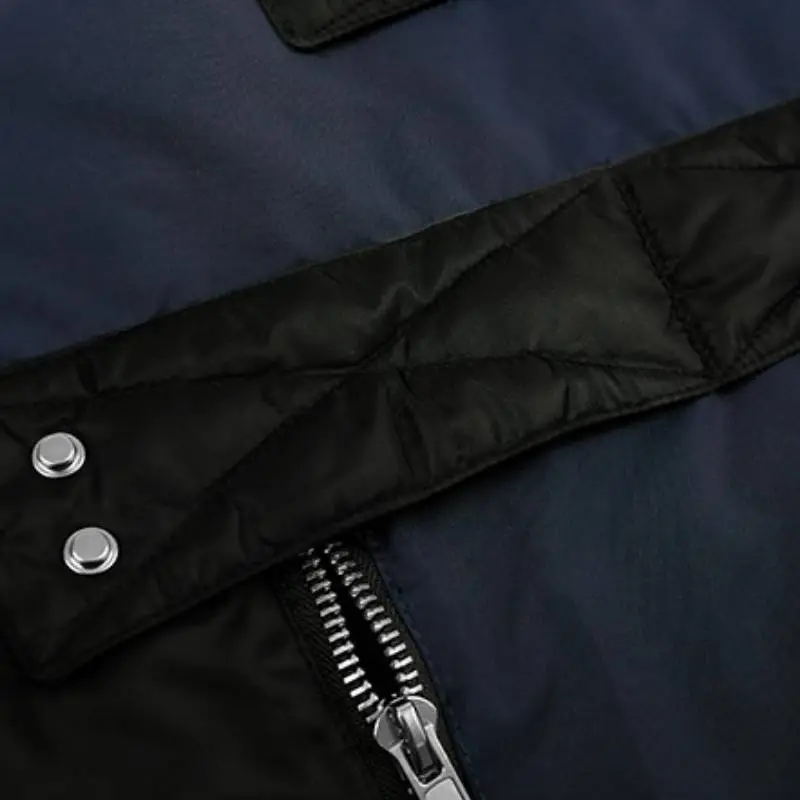 New Tide Brand Niche Three dimensional Multi Pocket Zipper Cotton padded Jacket-5