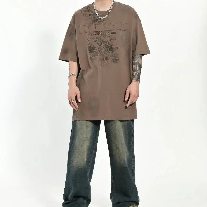 Tide Washed T shirt-5