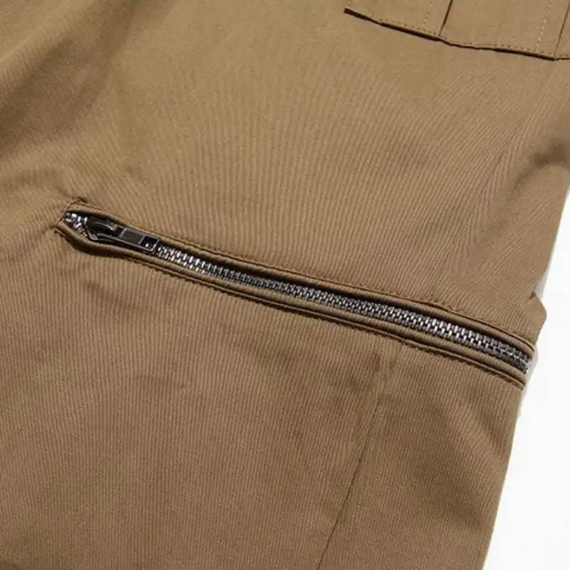 New style High Street Casual Niche Three dimensional Large Pocket Pants-3