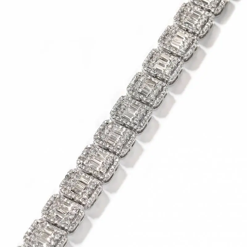 Trendy Fashionable Alloy Nine Square Bracelet-6