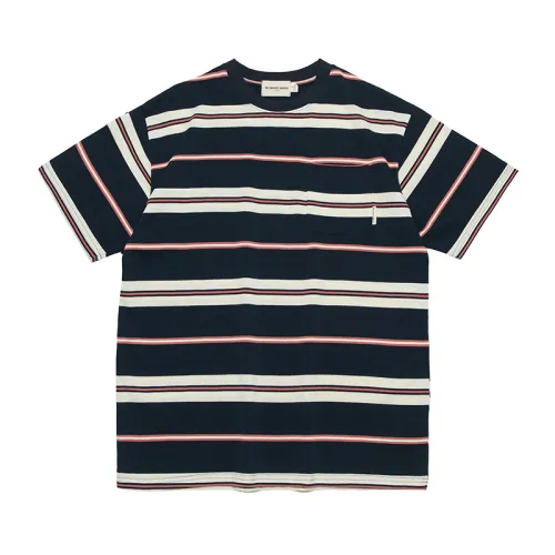 Vintage Contrast Striped T-Shirt