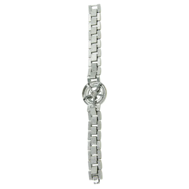 Hip Hop Rotatable Cross Bracelet Cubac-1