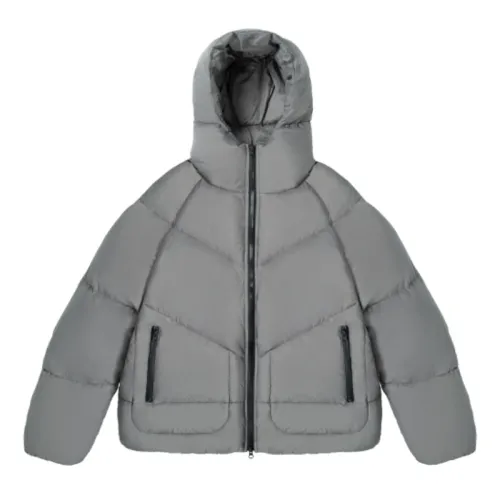 CLIMAX VISION Quilted Thread Shoulder Insert Thicker Down Jacket