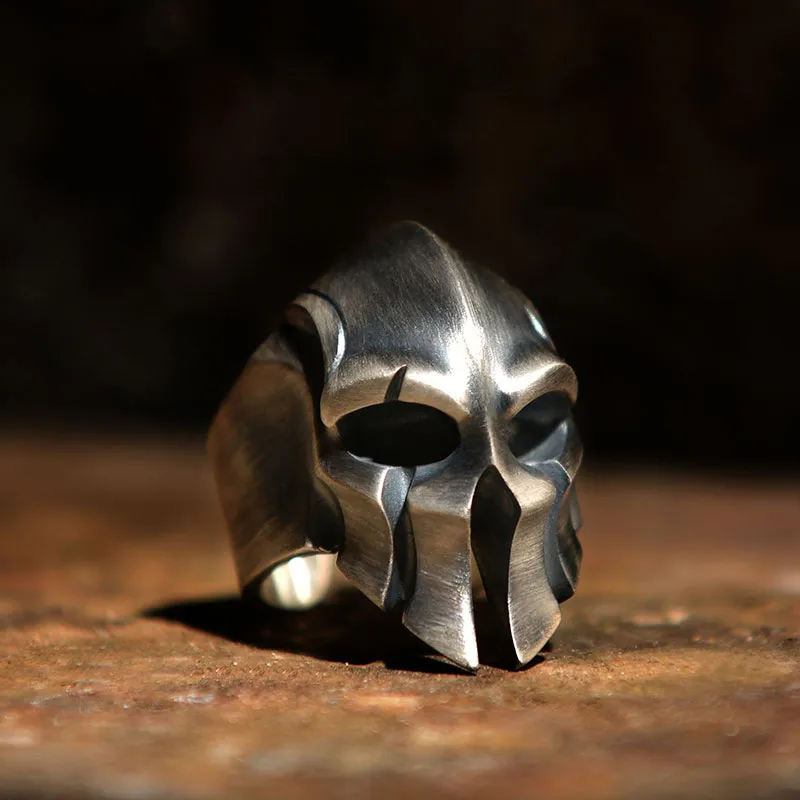 Taigu Sparta Skull Helmet Ring-2