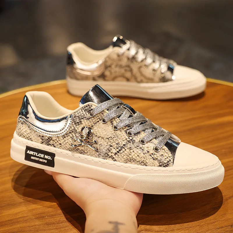 Low top All match Light Luxury Board Shoes-4