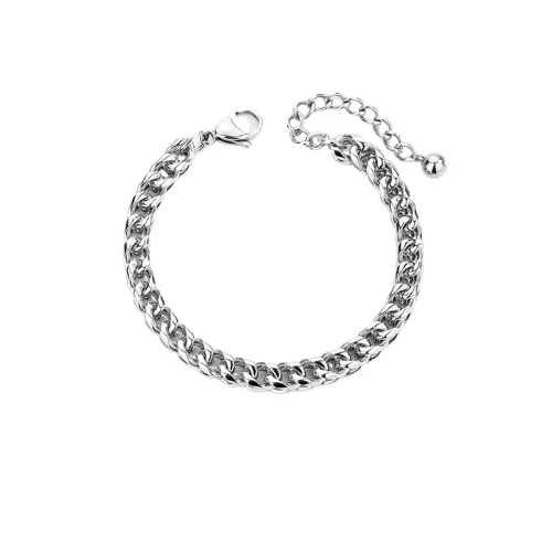 Titanium Steel Hip Hop Bracelet