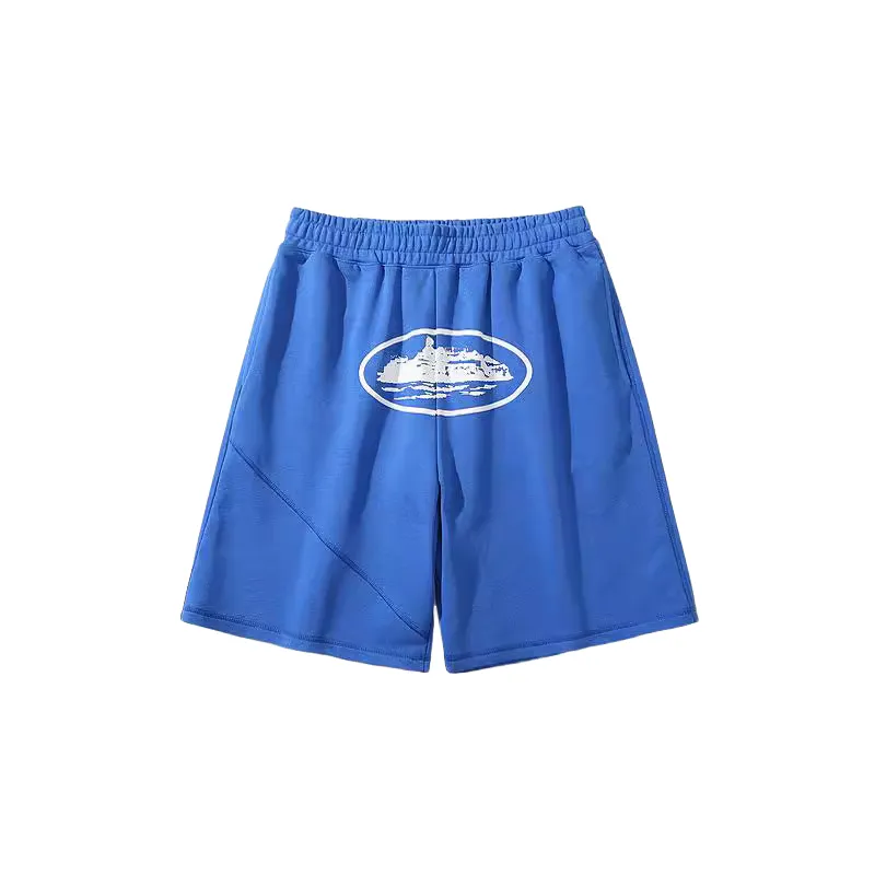 Drawstring Casual Sports Printed Shorts-10