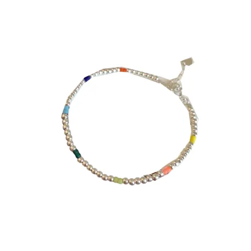 Smiley Beaded Bracelet