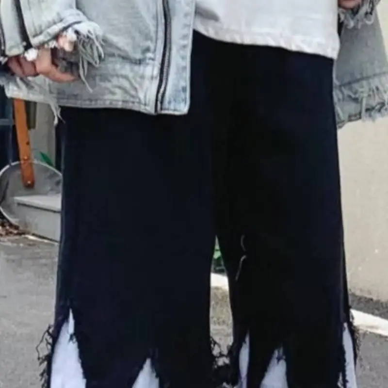 Loose Flared Jeans-3