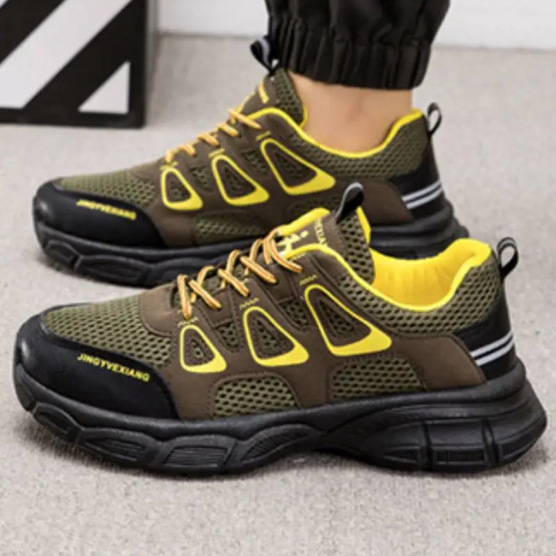 Hollow Mesh Thick Bottom Comfortable Sports Shoes-4