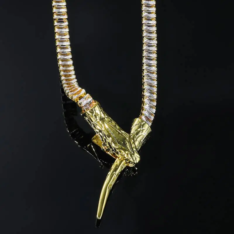 Trendy Zircon Pendant Necklace-4