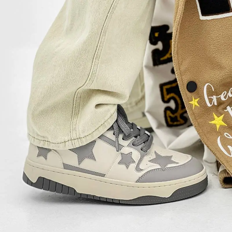 Niche Skateboard Trendy Star Casual Shoes-3